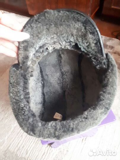 Мужская зимняя шапка б/у