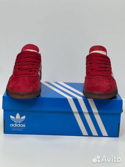 Кроссовки Adidas Spezial красные 3