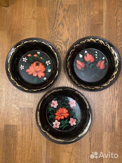 Поднос блюдо Жостово