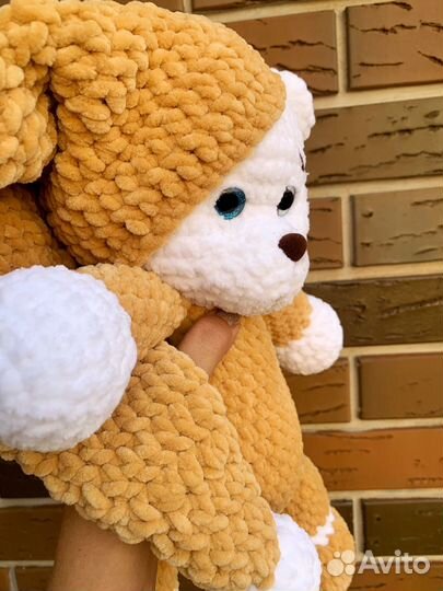 Плюшевый мишка. Вязанные игрушки