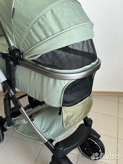 Коляска трансформер 3 в 1 новая, LuxMom F2a