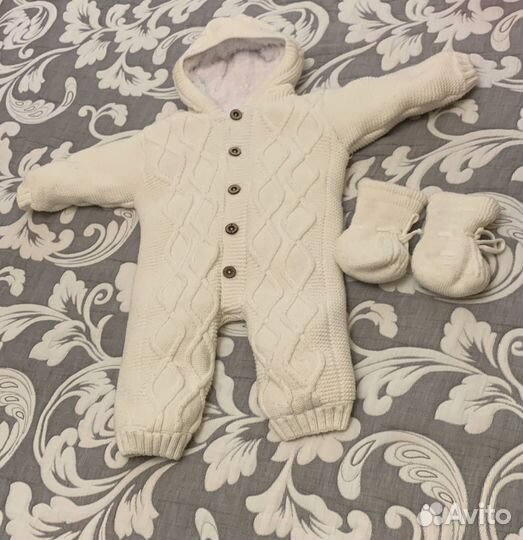 Комбинезон вязанный