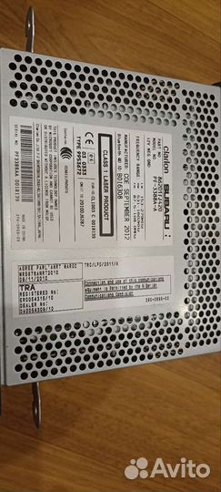 Штатная магнитола subaru xv '12год+рамка