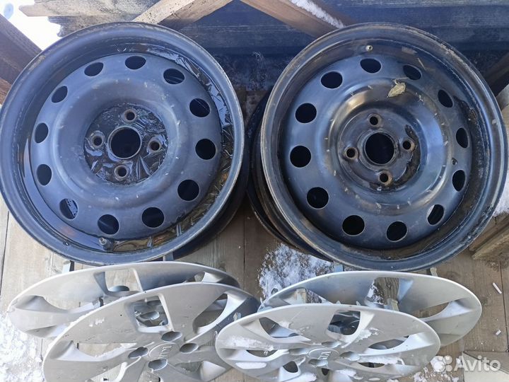 Автомобильные диски r15, шины б/у