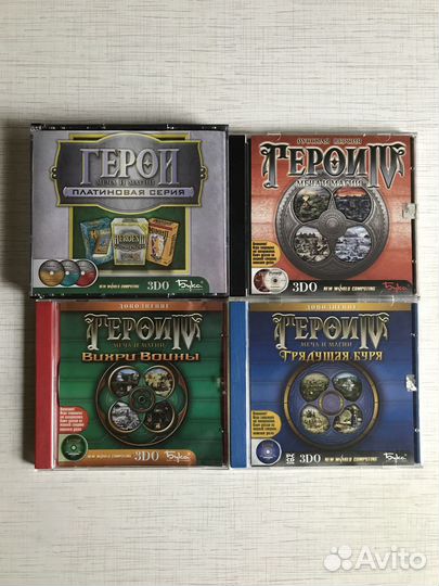 Герои Меча и Магии (платиновая серия) + Герои IV