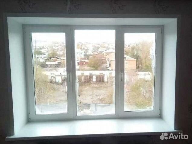 Окно пластиковое не бу / монтаж / рассрочка