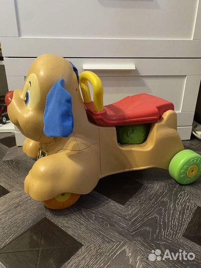Собака каталка fisher price