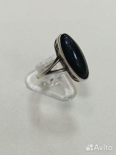 Кольцо СССР серебро 875