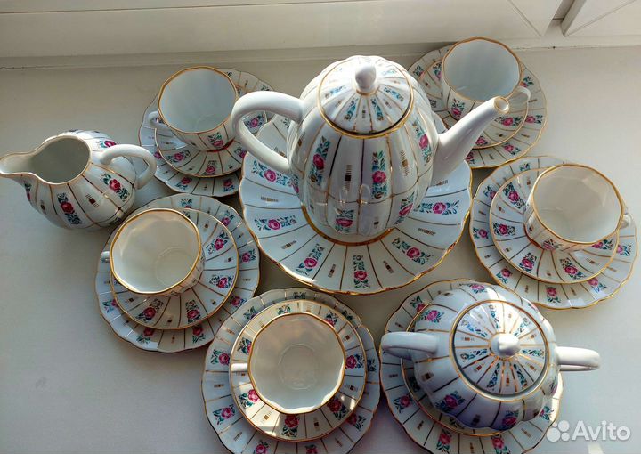 Новый кофейный сервиз времен СССР