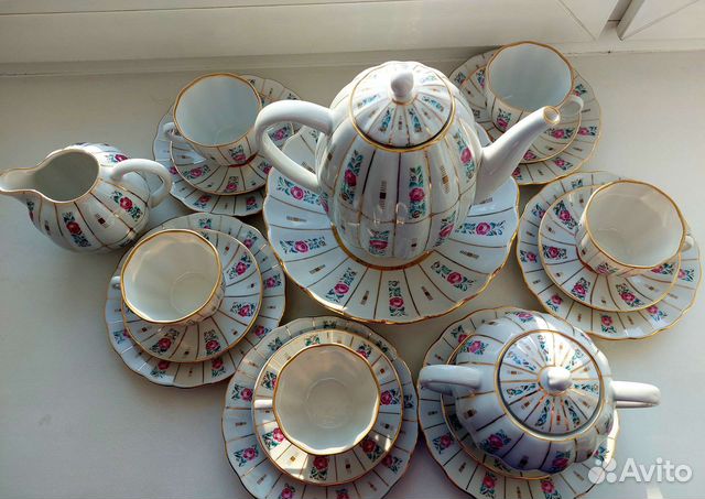 Новый кофейный сервиз времен СССР