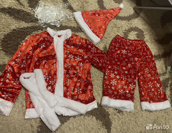 Костюм деда мороза