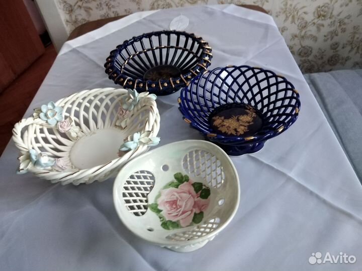 Ажурные корзинки