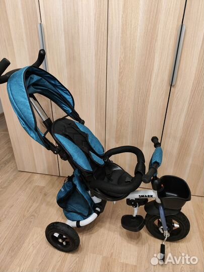 Трёхколёсный велосипед - коляска maxiscco