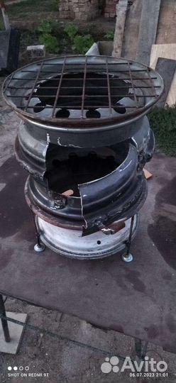 Печь под котел или казан