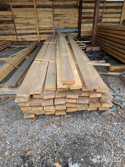 Доска обрезная 1 сорт Пихта