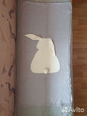 Одеяло плед вязаный apero knit