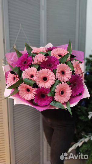 Герберы букет