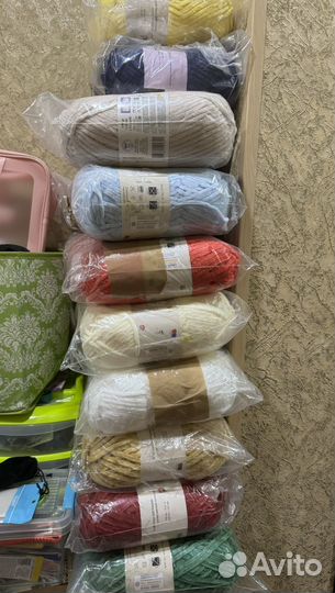 Пряжа для вязания плюшевая