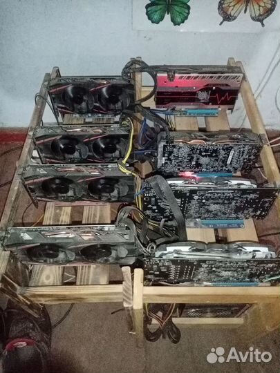 Видеокарта rx580 8gb