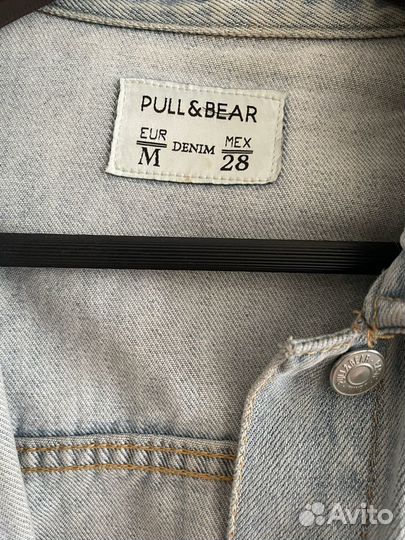 Джинсовая куртка pull bear