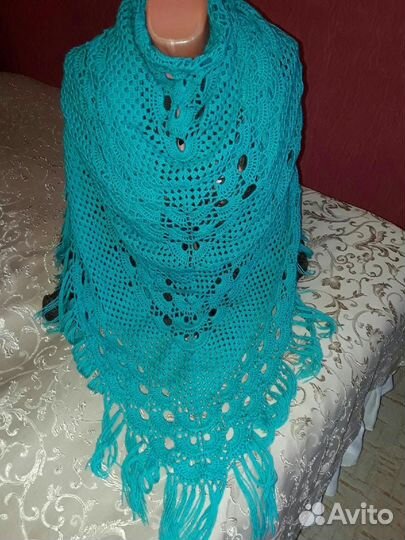 Шаль ручной рабрты