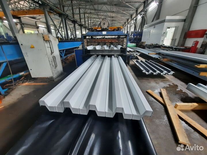 Профнастил оцинкованный окрашенный нс-35 0,5х1000