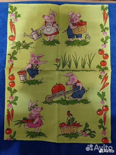 Кухонные полотенца СССР Винтаж