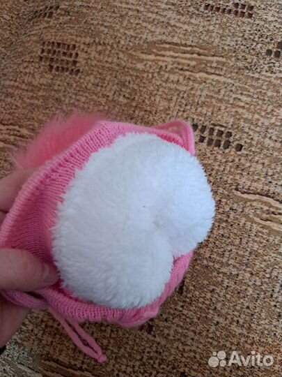 Зимняя шапка детская для девочки