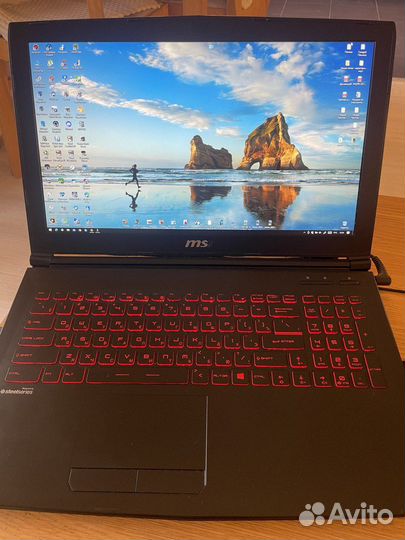 Игровой ноутбук msi