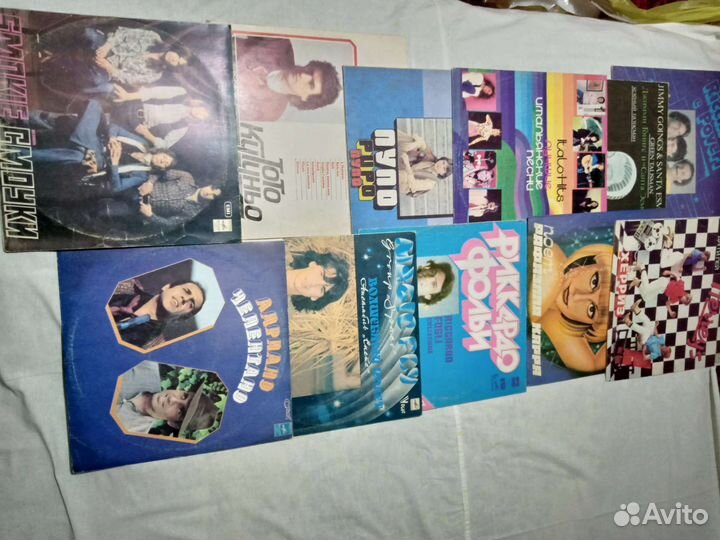 Виниловые пластинки СССР