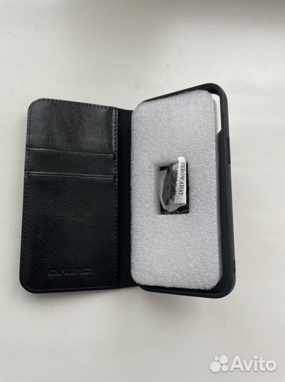 Кожаный чахол iPhone 12 mini