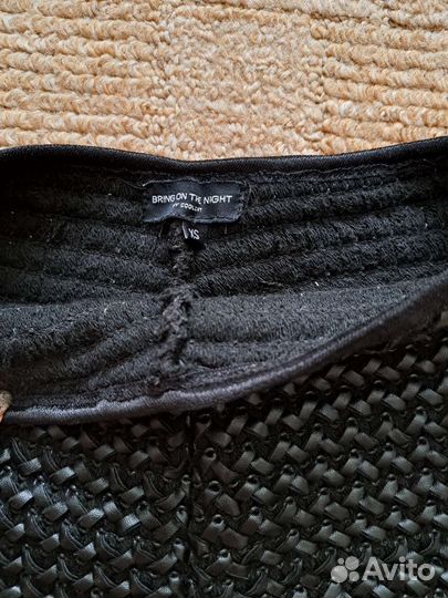 Шорты кожаные