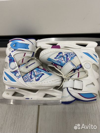 Коньки раздвижные 26-30