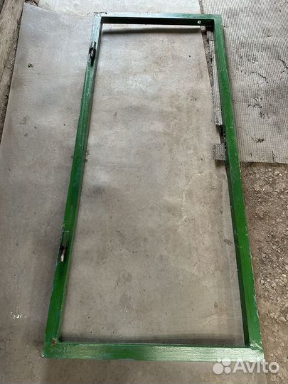 Дверь входная железная уличная бу