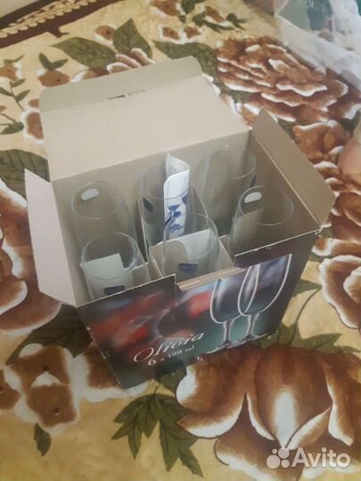 Фужеры бокалы для шампанского Оливия (Olivia) 6 шт