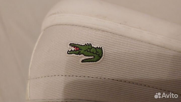 Слипоны lacoste женские 40 размер новые