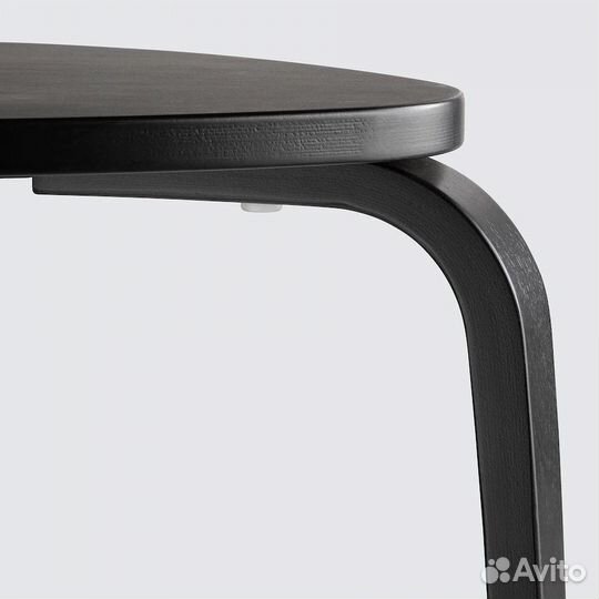 IKEA новый табурет Черный кюрре