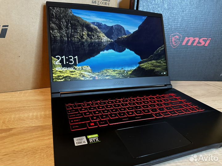 Игровой ноутбук MSI GF65 Thin 10UE-065XRU