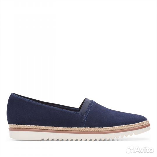 Женские балетки Clarks Serena Paige 26165070 синий