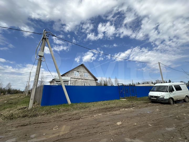 Коттедж 153,8 м² на участке 10 сот.