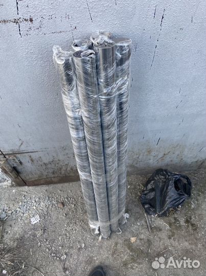 Труба 60х1100мм хром с креплением