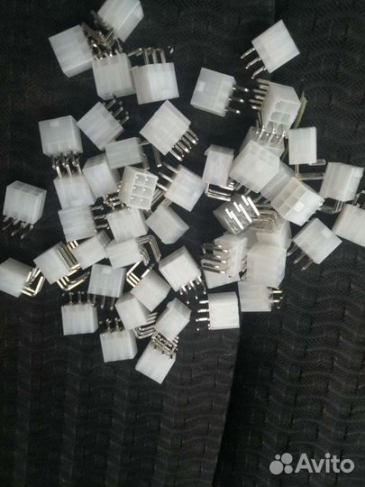 Разъем 6 пин угловой Asic Antminer S9/T9+ l3 +