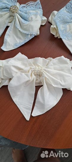 Бант на выписку (есть пеленка уголок)