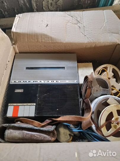 Магнитафон катушечный комета 206 новый