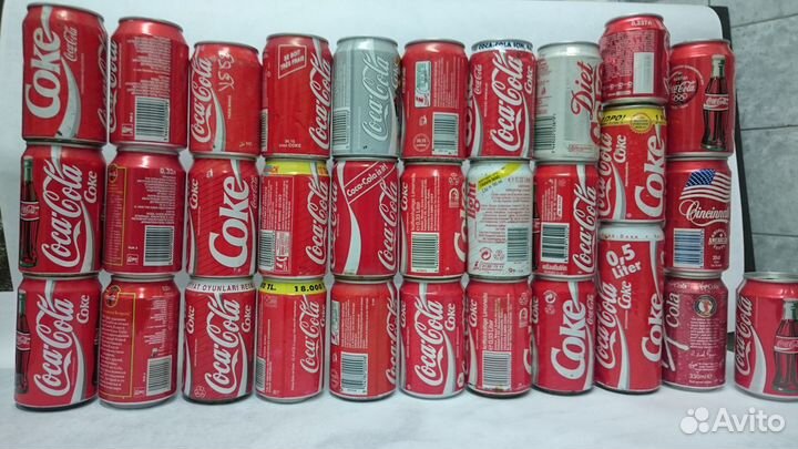 Банки coca-cola