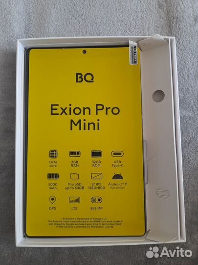 Планшет BQ 9055L Exion Pro Mini