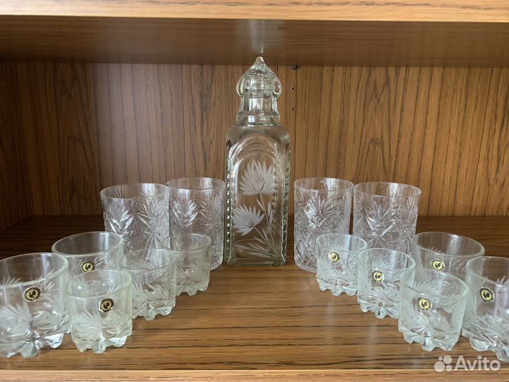 Хрустальная посуда бу