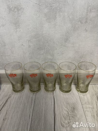 Рюмки, стаканы хрусталь