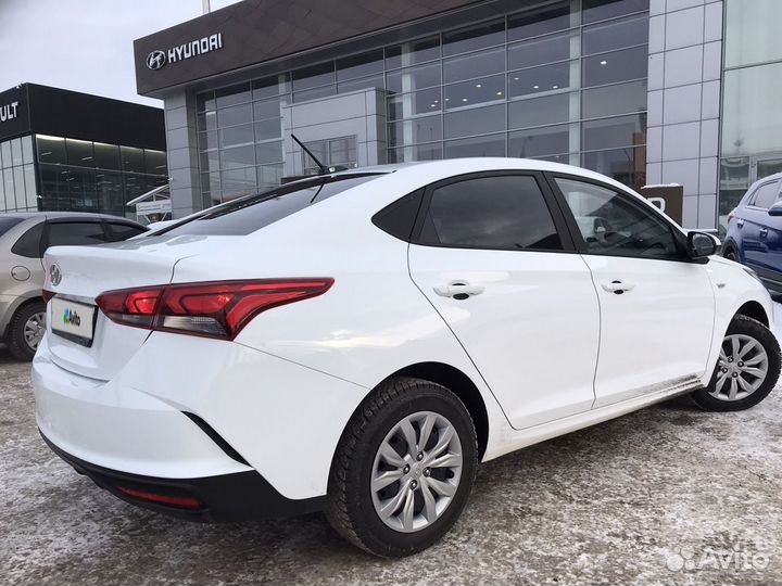 Hyundai Solaris 1.4 AT, 2020, 77 900 км