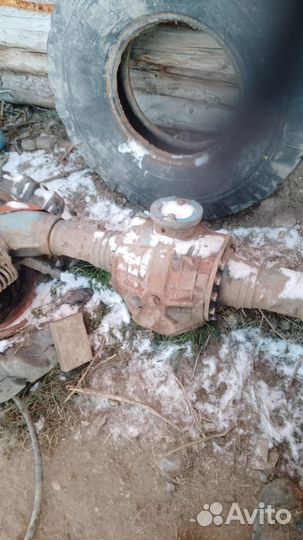 Передний мост на т40